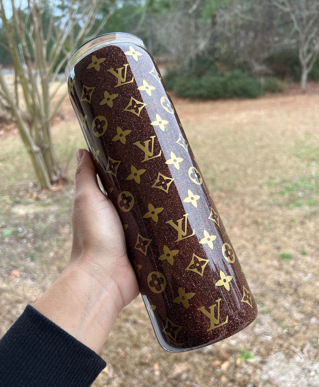 20oz Brown L Skinny Luxe Collection Tumblers