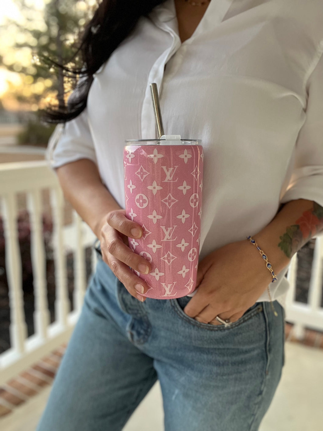 20oz RESIN PINK L- READY TO SHIP-