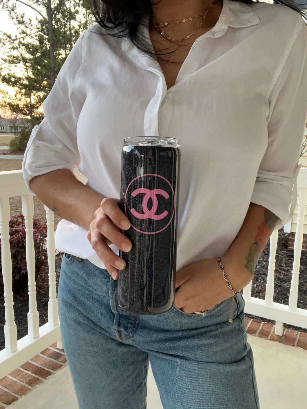 20oz CC  PINK Skinny Luxe Collection Tumblers