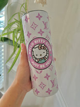 Load image into Gallery viewer, 20oz Sublimation Skinny Hello Kitty Tumbler
