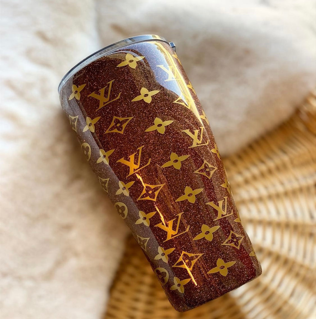 Brown L  Luxe Collection Tumblers