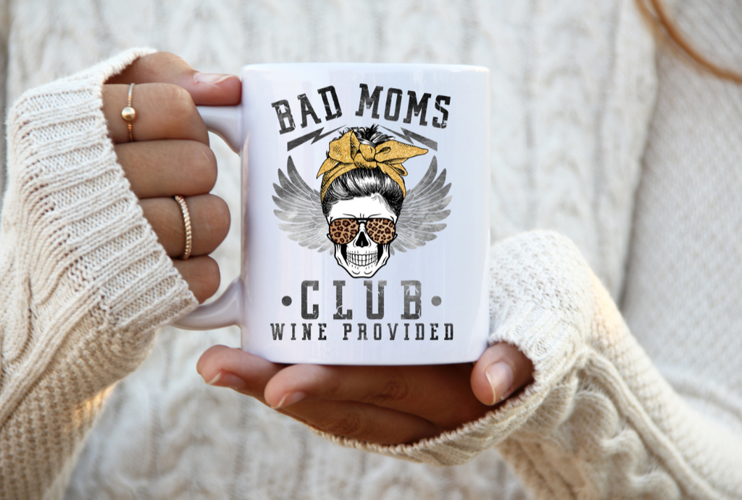 Bad MOMS CLUB Coffee MUG