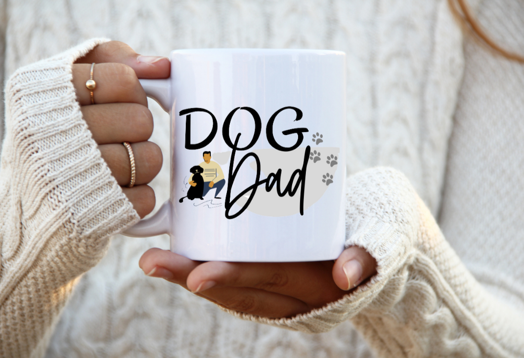 DOG DAD Coffee MUG