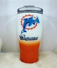 Load image into Gallery viewer, Miami Dolphins  30oz Tumbler
