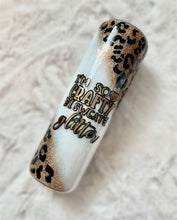 Load image into Gallery viewer, 30oz Leopard Crafty Skinny Tumbler EPOXY
